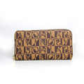 BONIA Unisex Monogram Zipper Wallet 080982-504L-15