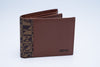 BONIA LEATHER TRIM VINYL FLAP CARD WALLET WITH COIN COMPARTMENT 081882-614-05