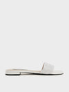 CHARLES & KEITH_Gem Embellished Slide Sandals_Cream