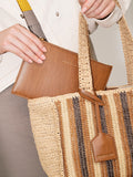 Clarissa Raffia Tote Bag