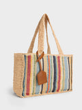 Clarissa Raffia Tote Bag