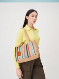 Clarissa Raffia Tote Bag