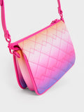 Lana Holographic Quilted Shoulder Bag