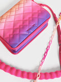 Lana Holographic Quilted Shoulder Bag