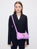 CHARLES & KEITH Gabine Curved Shoulder Bag Violet