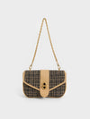 CHARLES & KEITH_Aubrielle Tweed Panelled Crossbody Bag_Multi