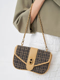 CHARLES & KEITH_Aubrielle Tweed Panelled Crossbody Bag_Multi