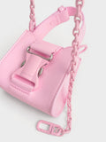 CHARLES & KEITH_Ivy Top Handle Mini Bag_Pink