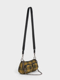 CHARLES & KEITH_Woven Check-Print Shoulder Bag_Multi