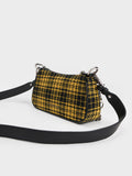 CHARLES & KEITH_Woven Check-Print Shoulder Bag_Multi