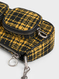 CHARLES & KEITH_Woven Check-Print Shoulder Bag_Multi