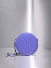 CHARLES & KEITH_Kwan Quilted Circle Bag_Purple