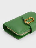 CHARLES & KEITH_Daki Belted Wallet_Green