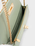 CHARLES & KEITH_Micaela Quilted Long Wallet_Green