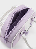 CHARLES & KEITH_Gabine Two-Tone Leather Top Handle Bag _Lilac