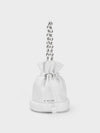 CHARLES & KEITH Shiloh Drawstring Bucket Bag White