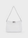 CHARLES & KEITH Kalinda Shoulder Bag White