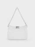 CHARLES & KEITH Kalinda Shoulder Bag White