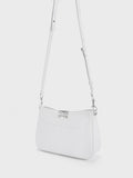 CHARLES & KEITH Kalinda Shoulder Bag White