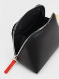 CHARLES & KEITH Cockade Crossbody Bag Black