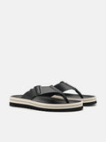 PEDRO George Thong Sandals - Black