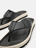 PEDRO George Thong Sandals - Black