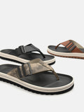 PEDRO George Thong Sandals - Black