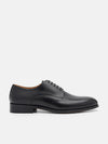 PEDRO Leather Brogue Derby Shoes - Black