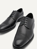 PEDRO Altitude Lightweight Embossed Derby Shoes - Black