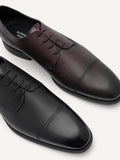 PEDRO Altitude Lightweight Embossed Derby Shoes - Black