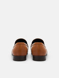 PEDRO Helix Leather Loafers - Camel