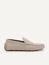 PEDRO Leather Driving Shoes - Sand