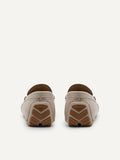 PEDRO Leather Driving Shoes - Sand