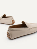 PEDRO Leather Driving Shoes - Sand