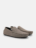 PEDRO Fabric Moccasins - Taupe