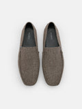 PEDRO Fabric Moccasins - Taupe