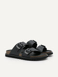 PEDRO Helix Slide Sandals - Black