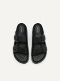 PEDRO Helix Slide Sandals - Black