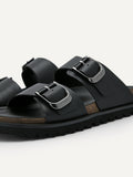 PEDRO Helix Slide Sandals - Black