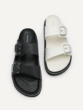 PEDRO Helix Slide Sandals - Black