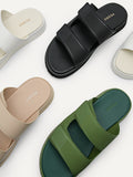 PEDRO Slide Sandals - Military Green