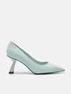 PEDRO Women Amelie Leather Pumps - Aqua