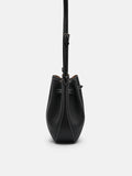 PEDRO Helix Leather Bucket Bag - Black