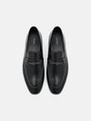 PEDRO Anthony Leather Loafers - Black