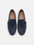 PEDRO Helix Leather Driving Shoes - Navy