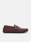 PEDRO Helix Leather Driving Shoes - Mahogany