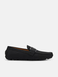 PEDRO Arche Buckle Driving Shoes - Black