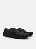 PEDRO Arche Buckle Driving Shoes - Black