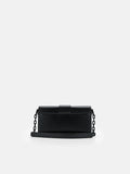 PEDRO Icon Leather Sling Bag - Black