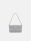 PEDRO Icon Leather Sling Bag - Light Grey